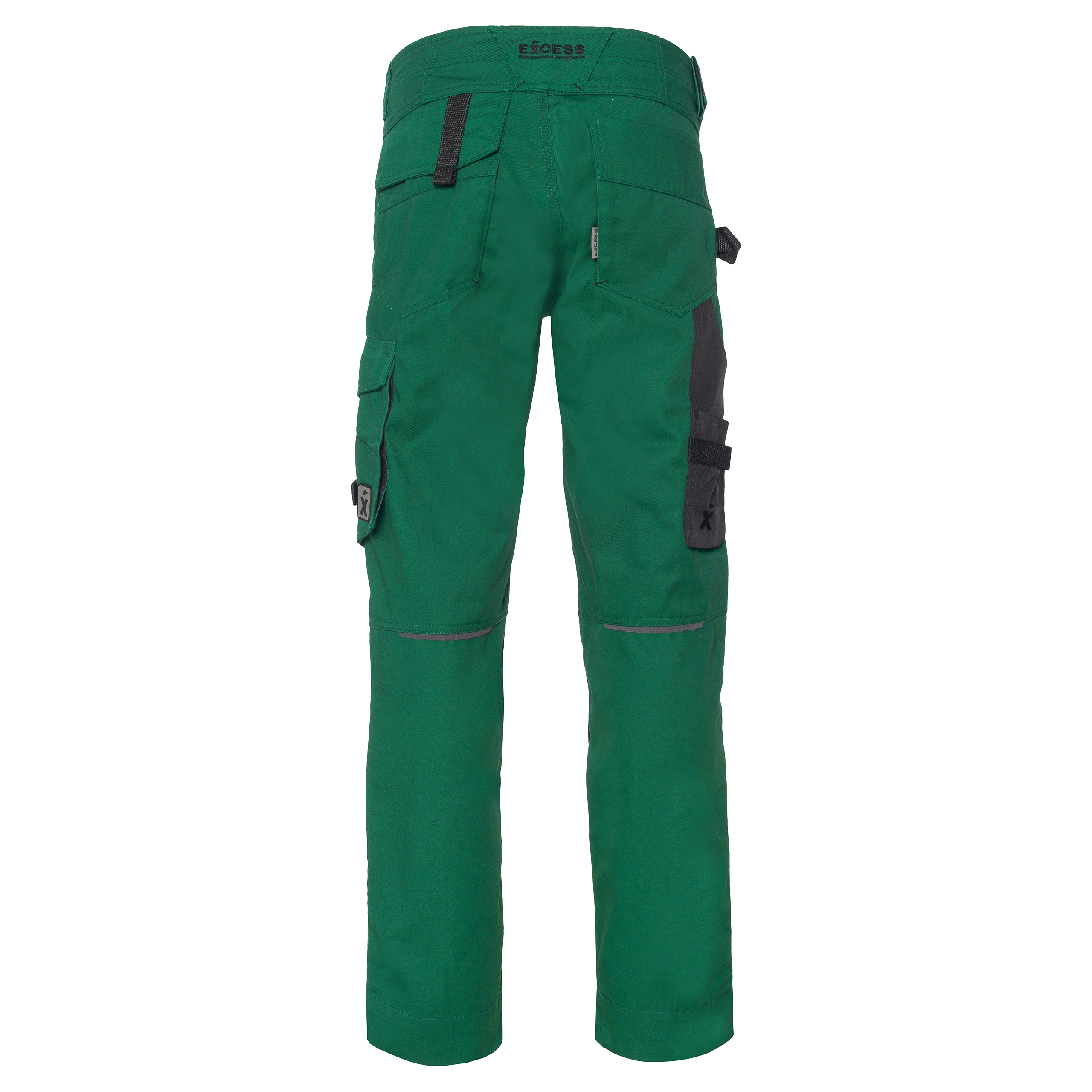 Rückansicht grüne CHAMP Bundhose von hinten